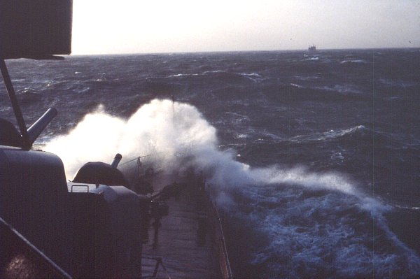 Z4 unterwegs im Skagerak