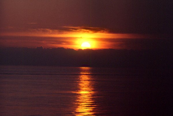 Sonnenuntergang im Skagerak