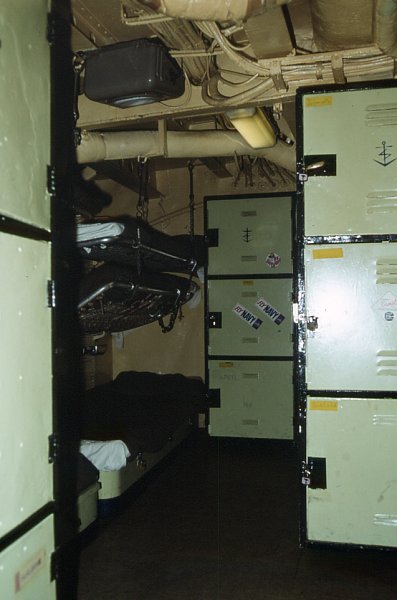Mannschaftsdeck auf Z4